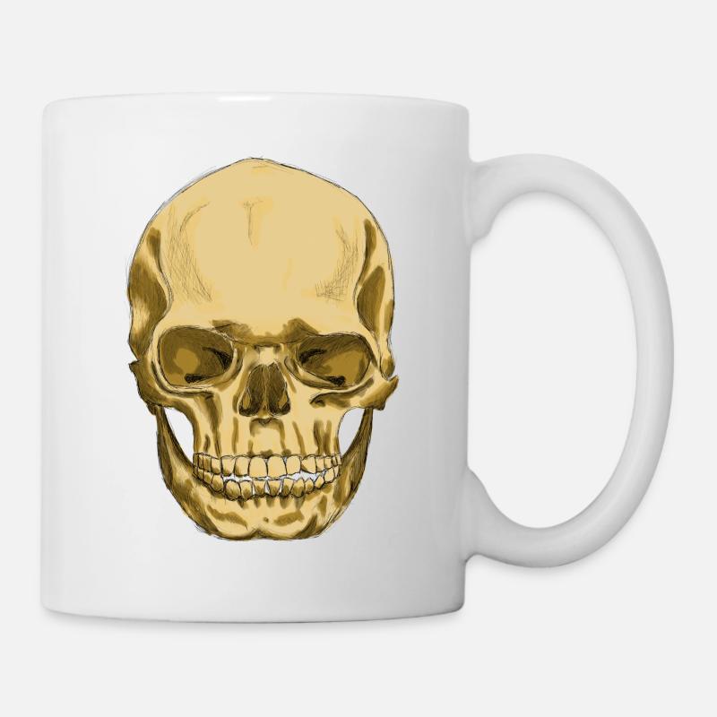 Skull - Mug - white
