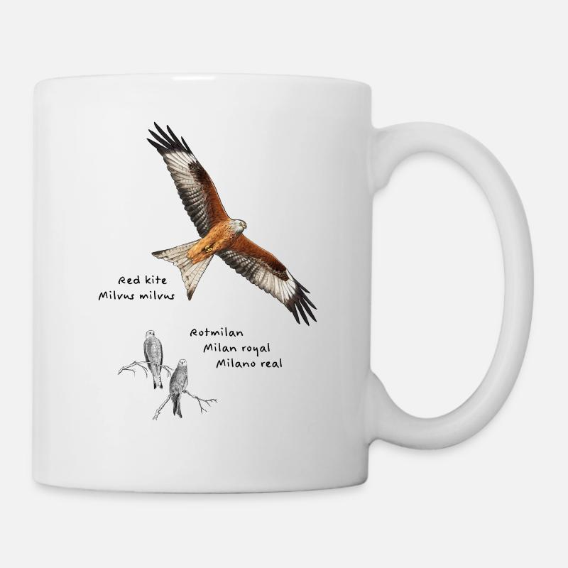 Red Kite - Mug - white