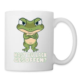 Avez-vous bu de la peinture grenouille disant cadeau - Mug blanc - blanc - Droite
