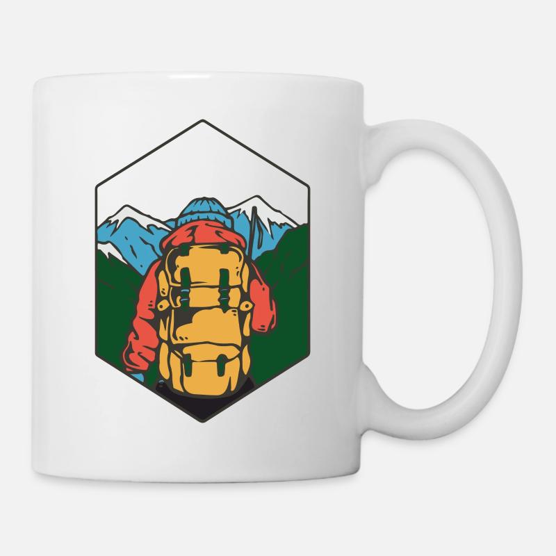 rock climbing - Mug - white