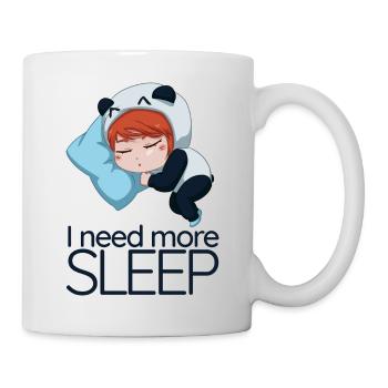 Need More Sleep - Mug blanc - blanc - Droite