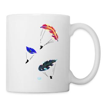 Parapente parapente plume para - Mug blanc - blanc - Droite