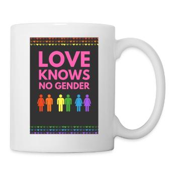 L’amour ne connaît pas de sexe - Mug blanc - blanc - Droite