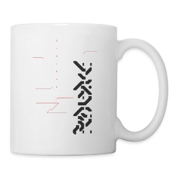 Cyber modern 1 - Tasse - Weiß - Rechts