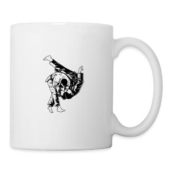 Je Peux Pas J'ai Judo - Mug blanc - blanc - Droite