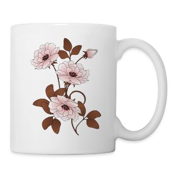 Flowers - Mug - white - Right