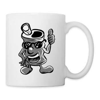 can of soda - Mug - white - Right