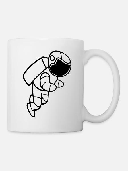 Astronaut - Tasse - Weiß