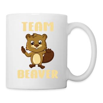 Team Biber - Mug blanc - blanc - Droite