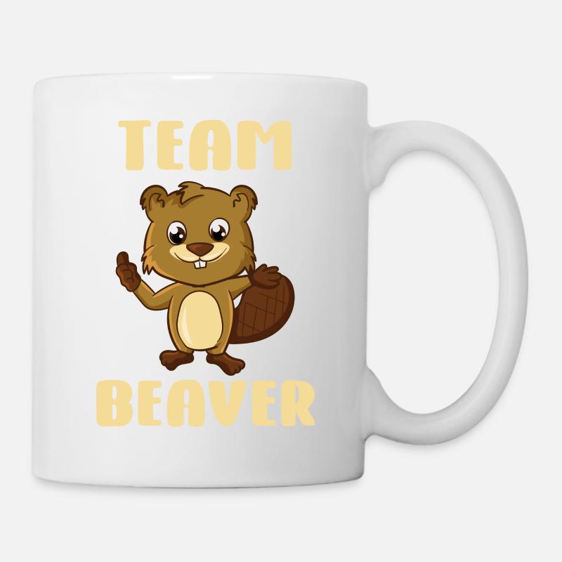 Team Biber - Tasse - Weiß