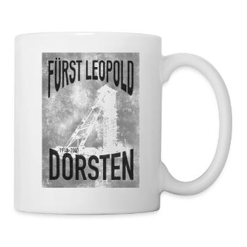 Zeche Fürst Leopold Dorsten Bergwerk Bergbau - Tasse - Weiß - Rechts