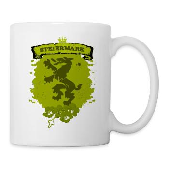 Steiermark - Tasse - Weiß - Rechts