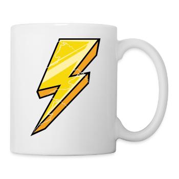 Flash of Light Cartoon - Mug - white - Right