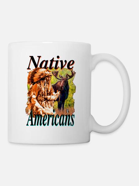 Native Americans 4 - Mug blanc - blanc