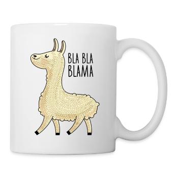 Lama Bla Bla Bla - Mug - white - Right