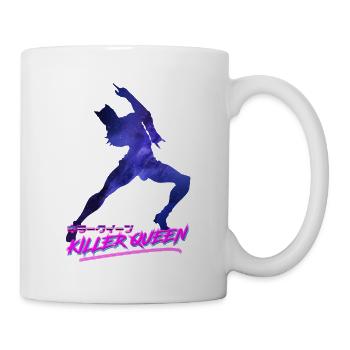 Tueur Queen Outrun - Mug blanc - blanc - Droite