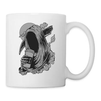 Death before work - Mug blanc - blanc - Droite