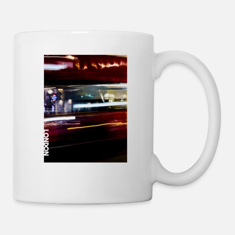 London Design - Tasse - Weiß