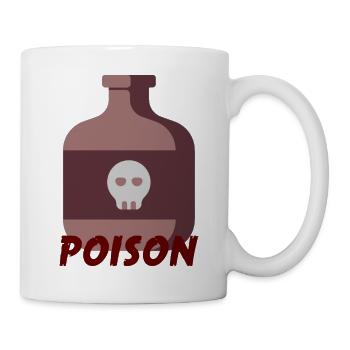 Poison - Mug blanc - blanc - Droite