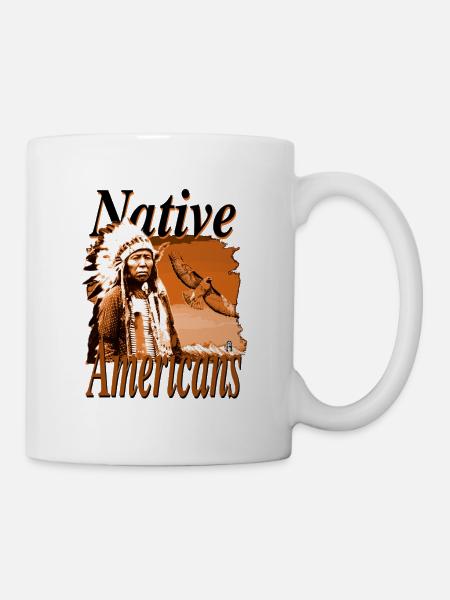 Native Americans 9 - Mug blanc - blanc