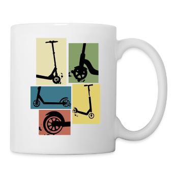 Roller vintage roller driver gift - Mug - white - Right