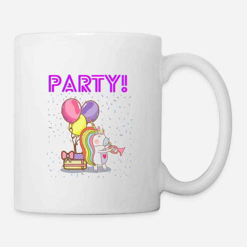 Party 2 - Tasse - Weiß