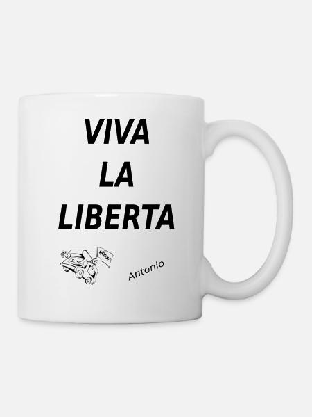 liberta - Mug blanc - blanc