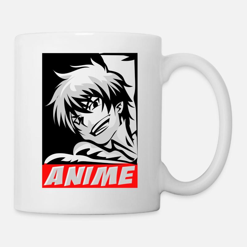 Anime Manga Garçon - Mug blanc - blanc