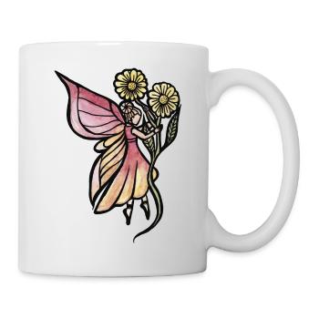 Daisy Fairy - Tasse - Weiß - Rechts