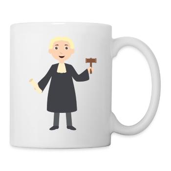 Juges - Mug blanc - blanc - Droite