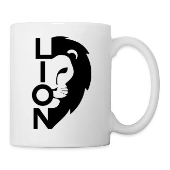 LION Leo Löwen - Tasse - Weiß - Rechts