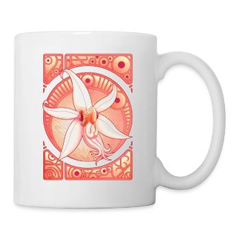 Orchid - Tasse - Weiß - Rechts