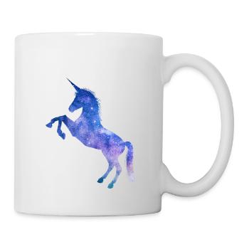 Licorne d’espace de galaxie - Mug blanc - blanc - Droite