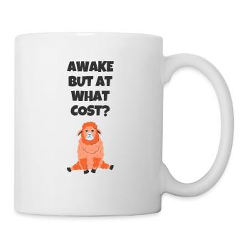 mouton mouton animal drôle humour bête cadeau blague - Mug blanc - blanc - Droite