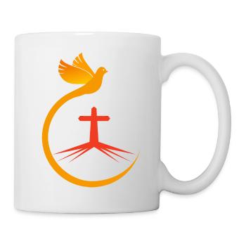 Eglise catholique Bible foi Jésus Dieu chrétiens - Mug blanc - blanc - Droite