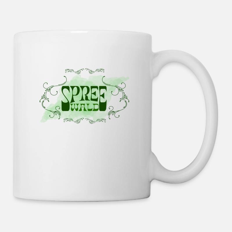 Spreewald Schriftzug - Tasse - Weiß