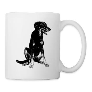 Beauceron French Shepherd - Mug - white - Right