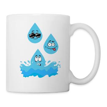 Drop of water - Mug - white - Right