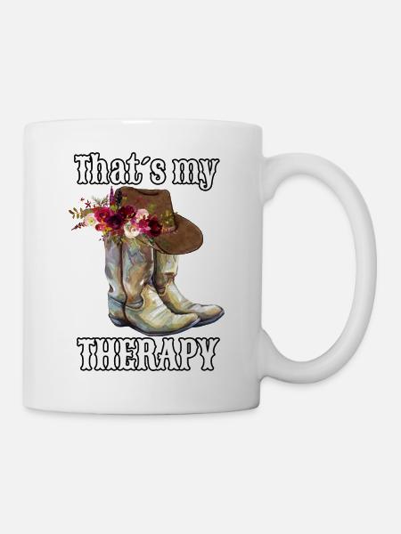 Westernreiten Westernreiterin Pferd Cowgirls Retro - Tasse - Weiß