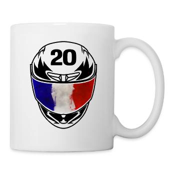 Motorcycle Motorsport 20 El Diablo Tricolore - Mug - white - Right