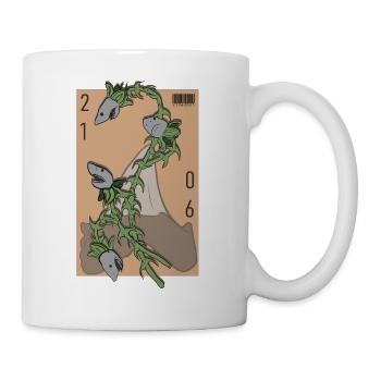 Sharkplant - Tasse - Weiß - Rechts