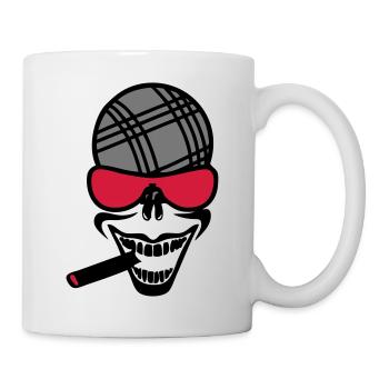 petanque smile cigard bezel head smi - Mug - white - Right