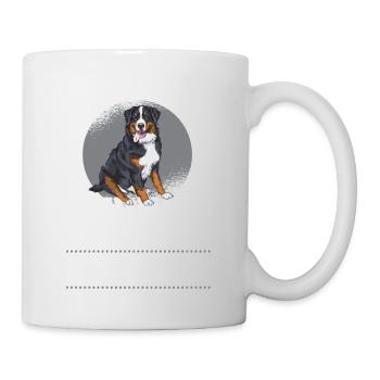 Ein Leben ohne Berner Sennenhund - Tasse - Weiß - Rechts