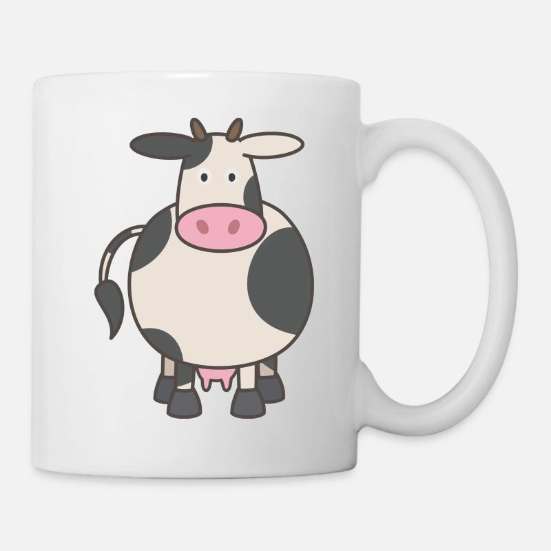 Kuh - Tasse - Weiß