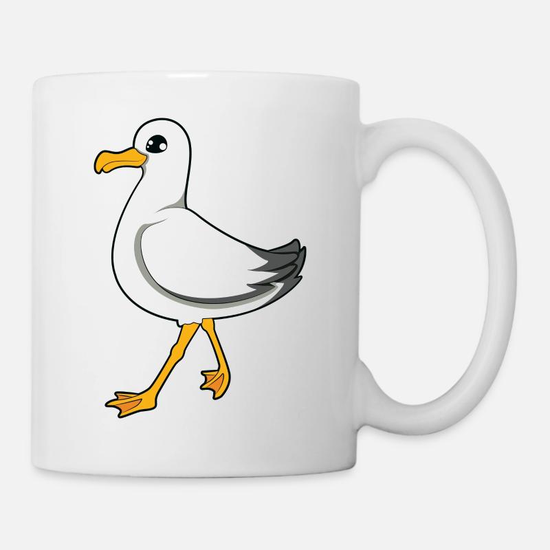 La mouette - Mug blanc - blanc