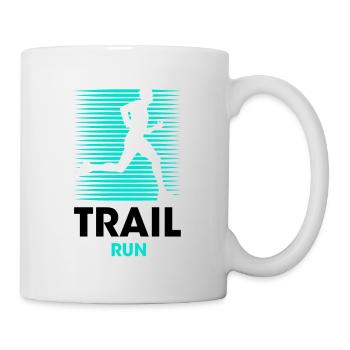 trail run - Tasse - Weiß - Rechts