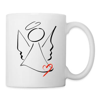 Schutzengel - Tasse - Weiß - Rechts