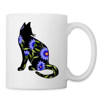 Cat - Mug - white - Right