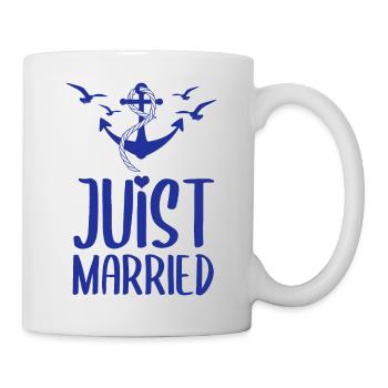 Juist Married North Sea East Frisia - Mug - white - Right