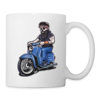 Zweitackt forever - Tasse - Weiß - Rechts